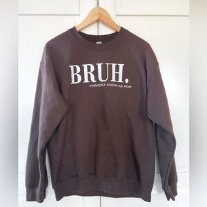 LIKE NEW Funny Boy Mom Graphic Sweatshirt